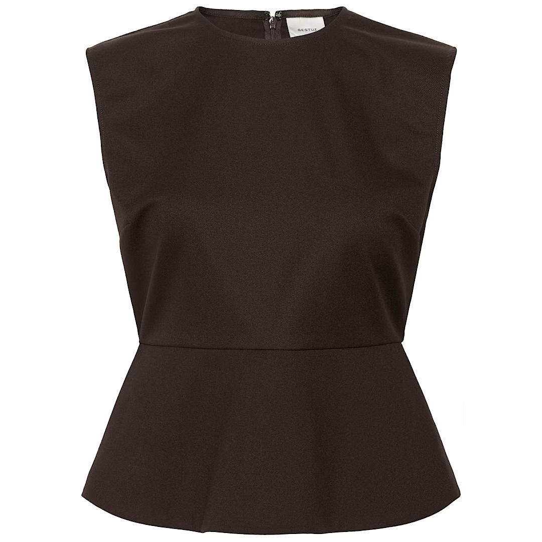 Paula Peplum Top - Gestuz