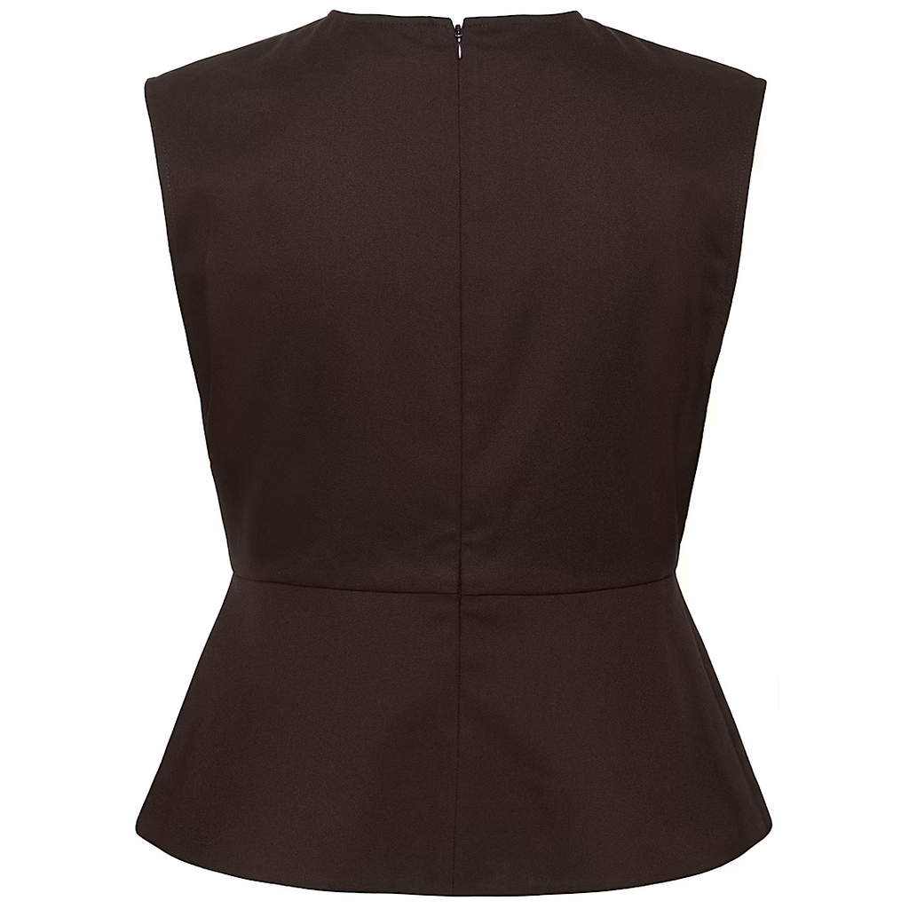 Paula Peplum Top - Gestuz