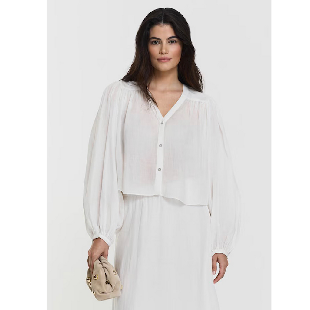 Leja Blouse (white) - Twist & Tango