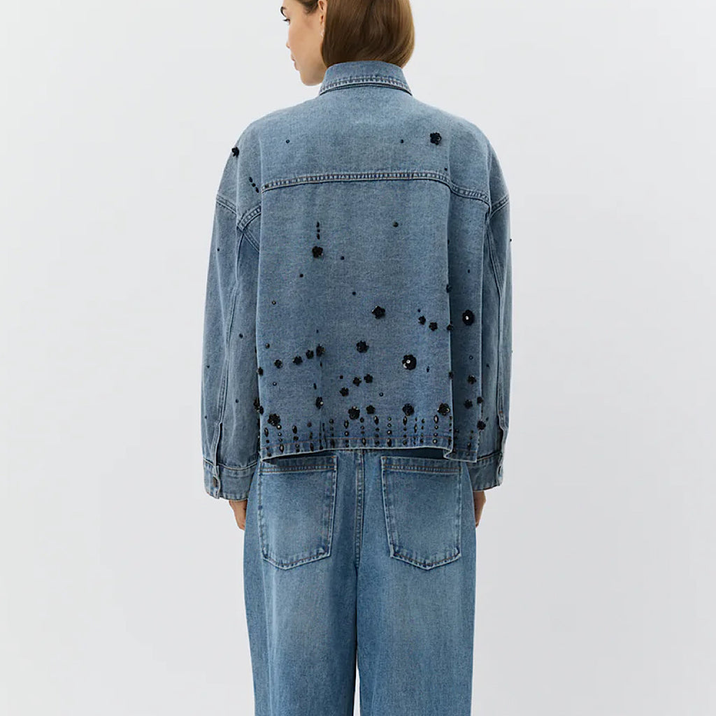 Amayas Boxy Denim Jacket - Sophie Schnoor