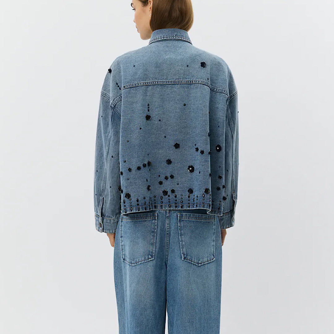 Amayas Boxy Denim Jacket - Sophie Schnoor
