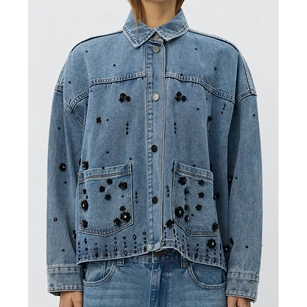 Amayas Boxy Denim Jacket - Sophie Schnoor