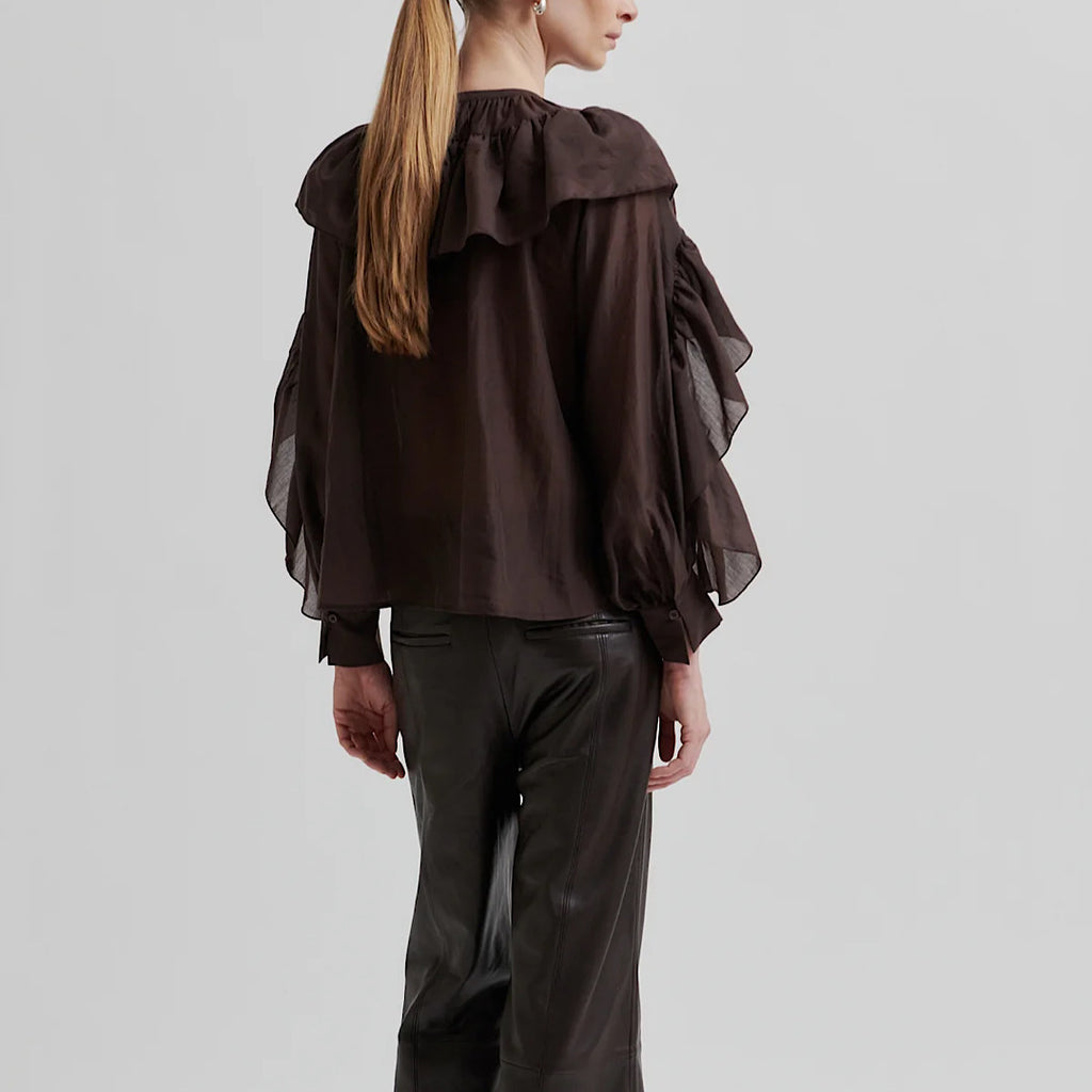 Fria frill blouse - Second Female