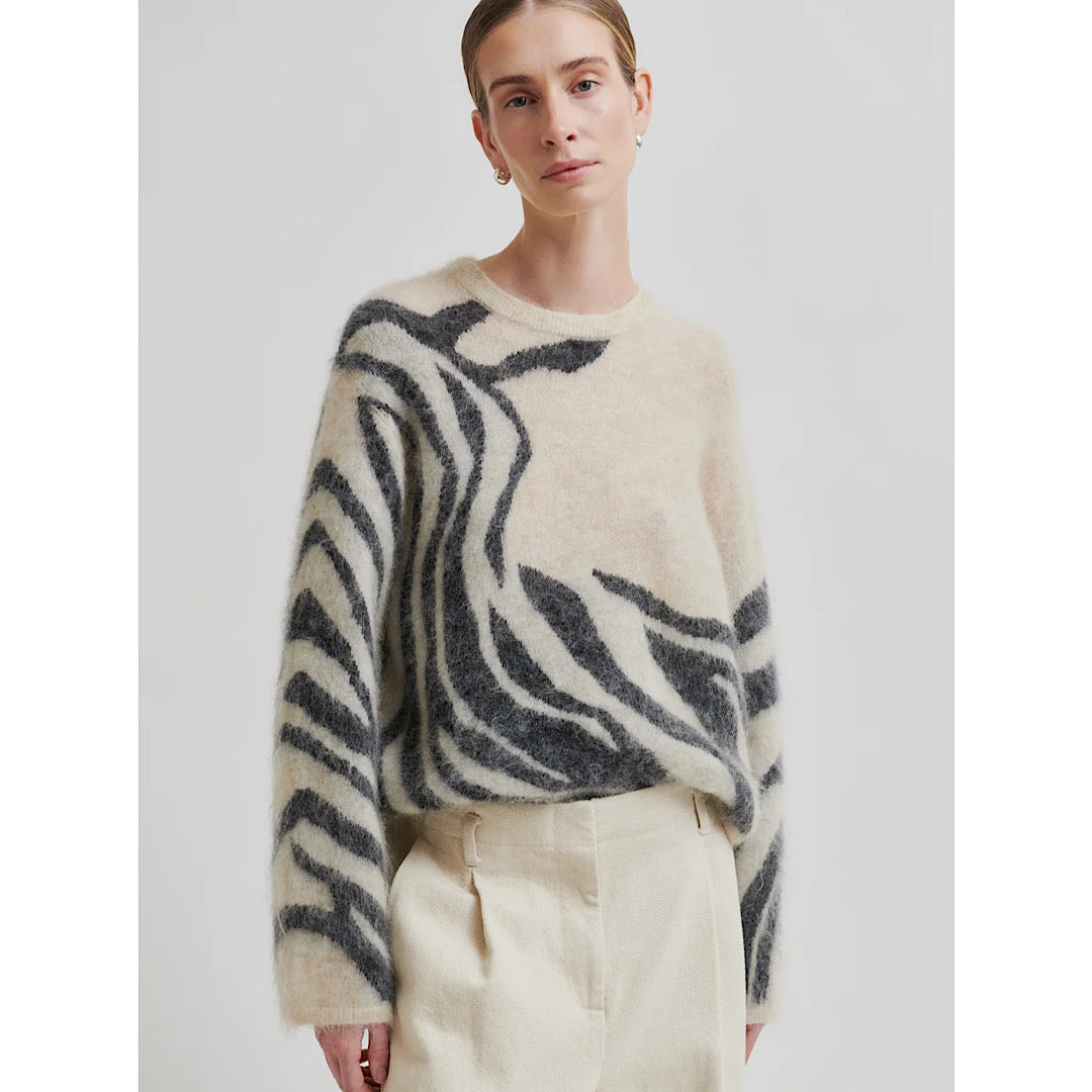 Zarah Knit O-neck - Second Female