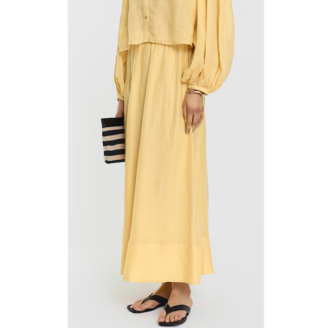 Eily Skirt (butter yellow) - Twist & Tango