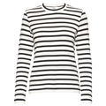 Canvey top (svart/vit) - Stylein