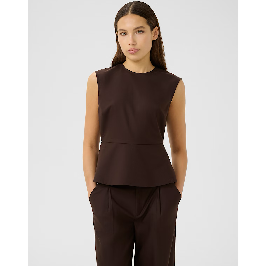 Paula Peplum Top - Gestuz