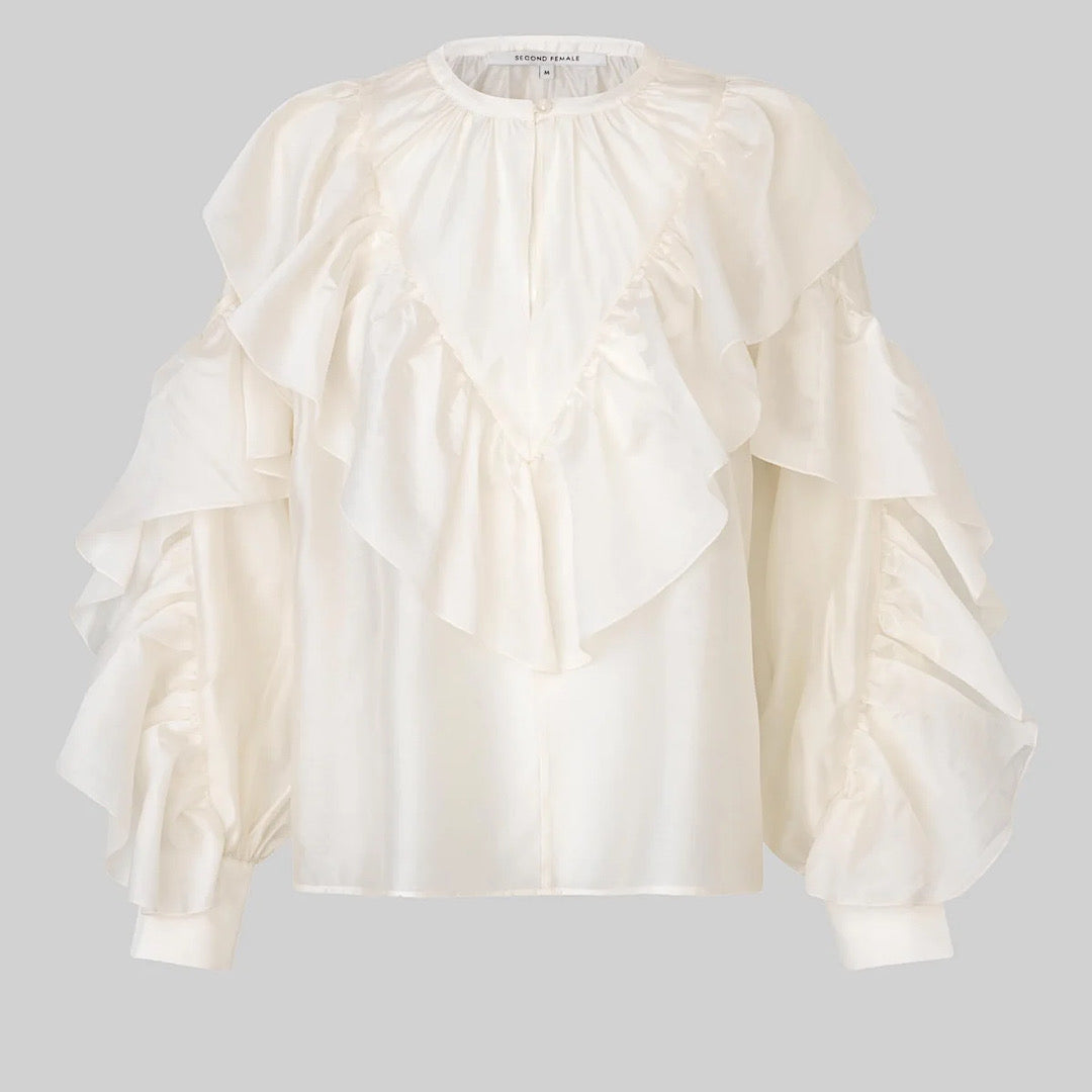 Fria frill blouse - Second Female