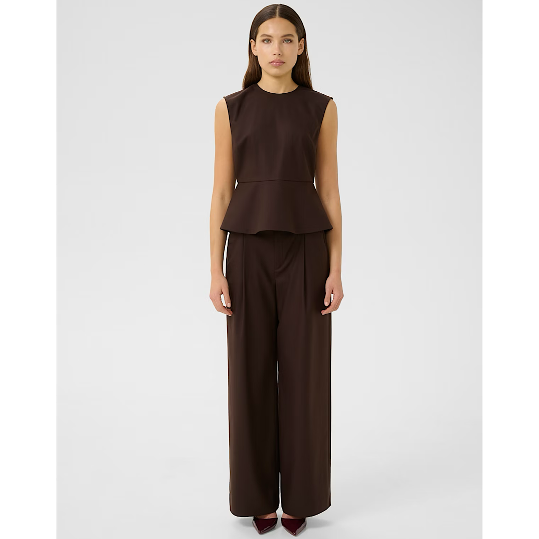 Paula Peplum Top - Gestuz