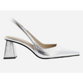Marylin slingback - Bianco