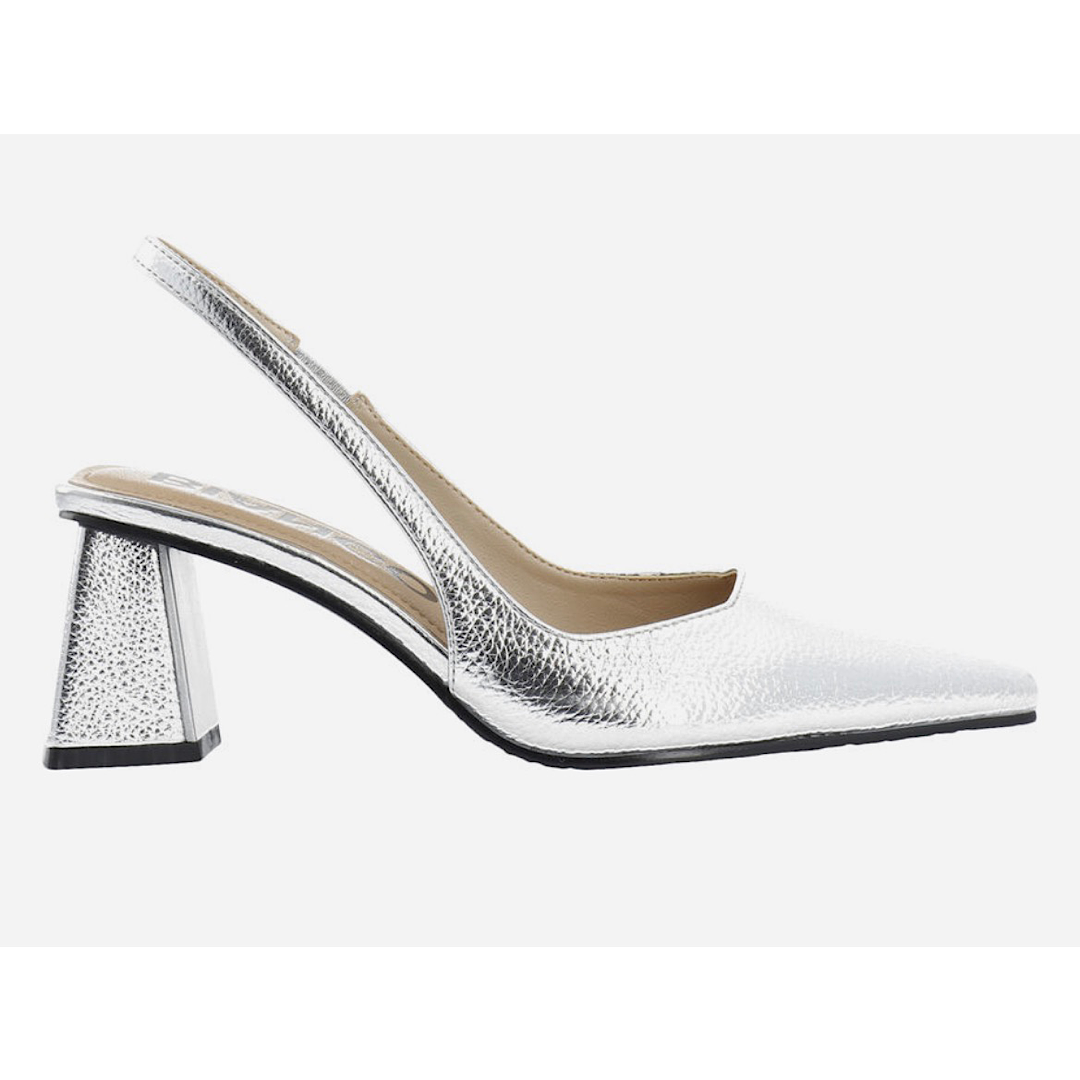 Marylin slingback - Bianco