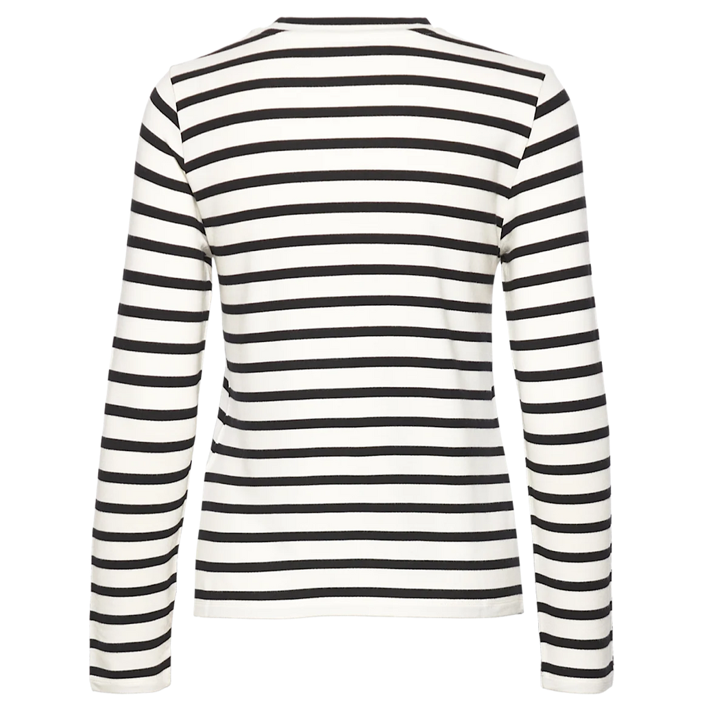 Canvey top (svart/vit) - Stylein