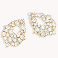 Alice earrings crystal (gold) - Lily and Rose