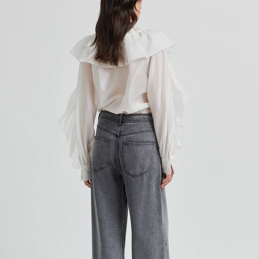 Fria frill blouse - Second Female