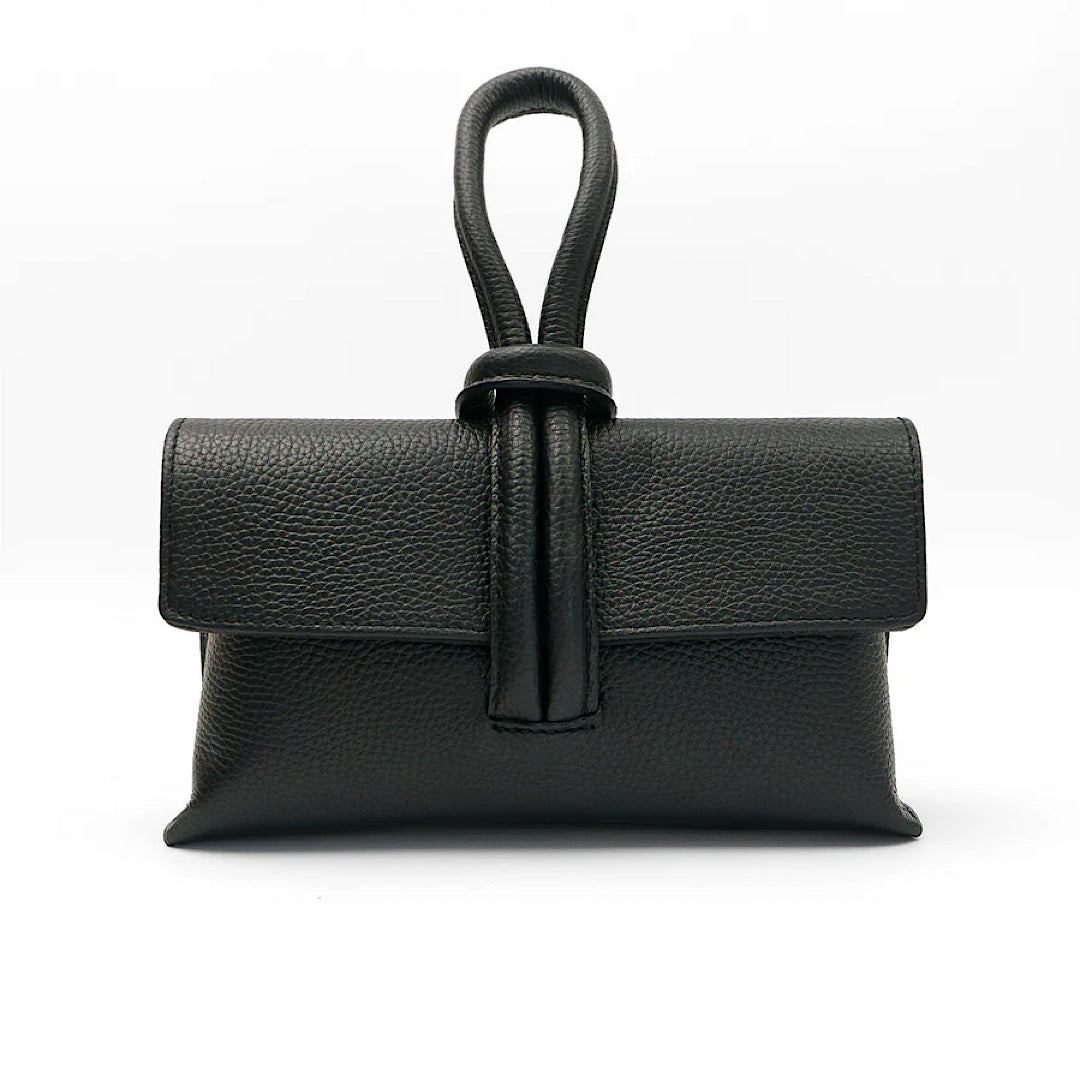 Barletta leather bag (Black) - LaTalia