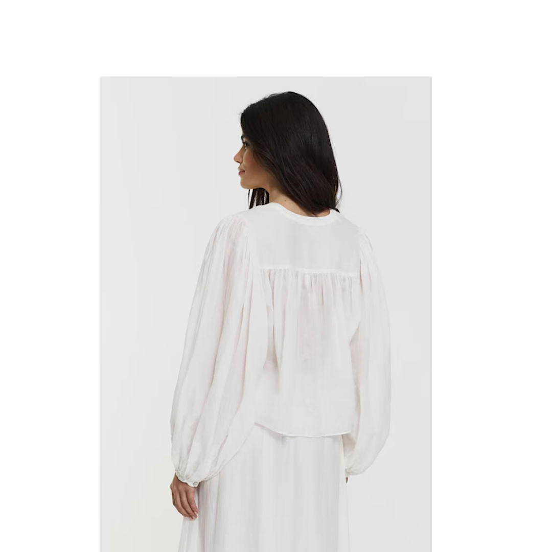 Leja Blouse (white) - Twist & Tango