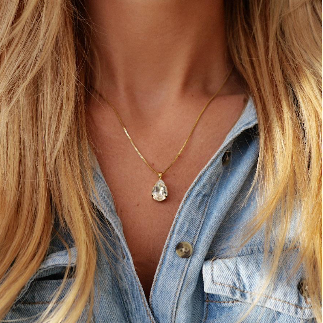 Mini Drop Necklace - Caroline Svedbom