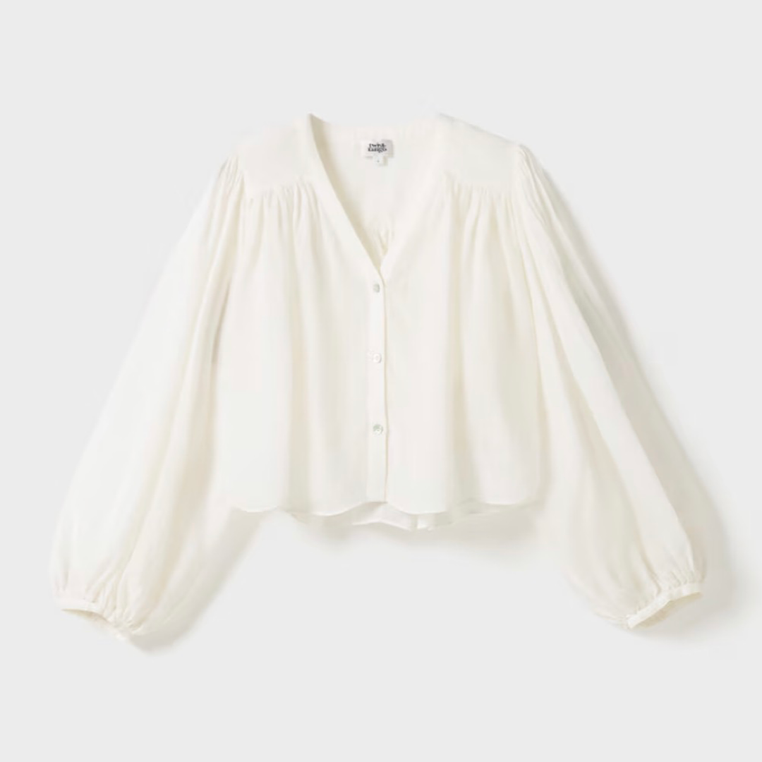 Leja Blouse (white) - Twist & Tango