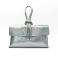 Barletta leather bag (Silver) - LaTalia